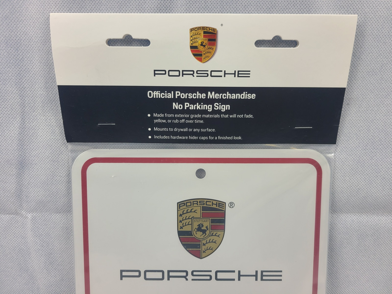 Genuine Porsche Merchandise - No Parking Sign