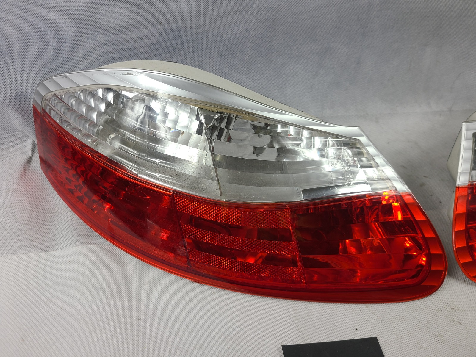 Porsche 986 Boxster Clear Depo LED Tail Light Set Pair