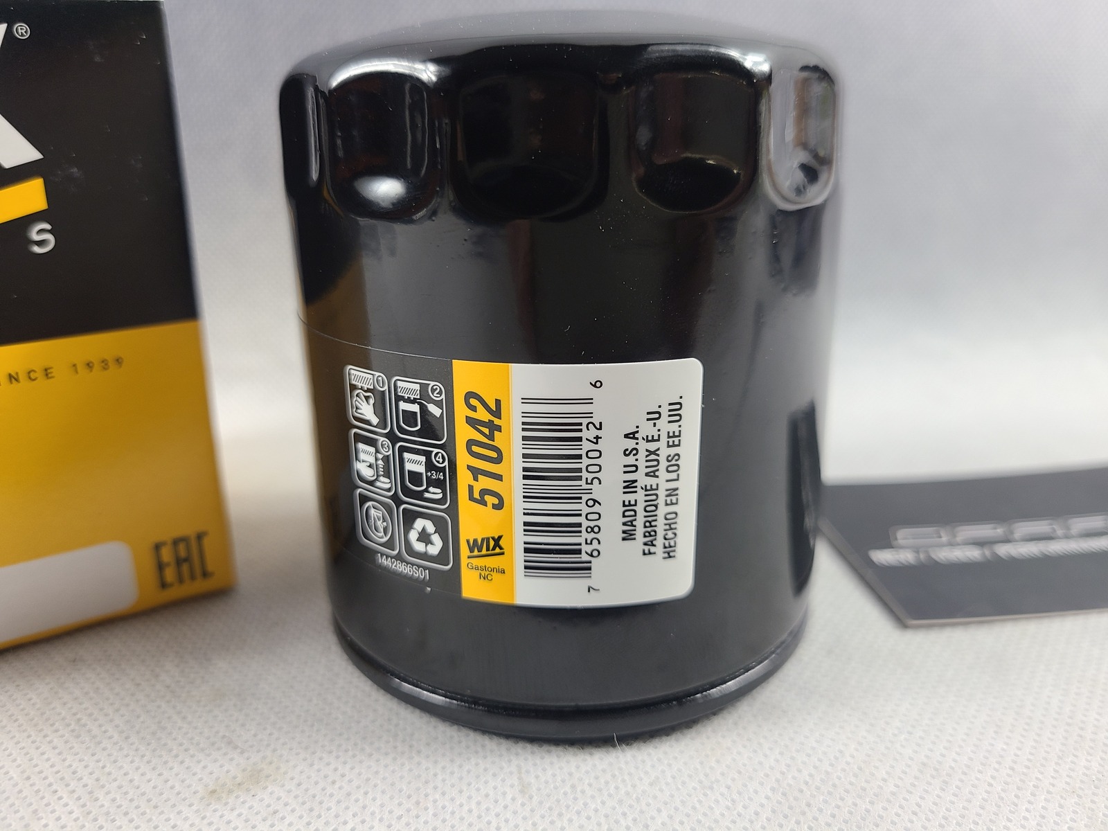 Wix 51042 Engine Oil Filter - For Select Cars & Trucks (Replaces 0FE00163, L321)