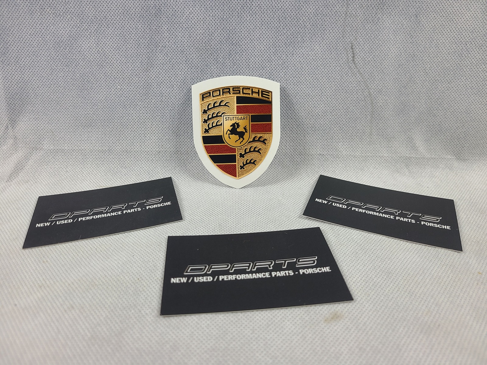 Porsche Genuine Crest Sticker Decal