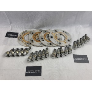 Porsche 996 986 997 987 991 7mm Spacer Set + Extended Bolt Set
