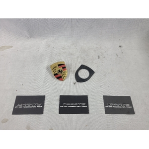 Porsche 911 Carrera Turbo 924 928 944 964 968 Front Hood Badge Crest Emblem