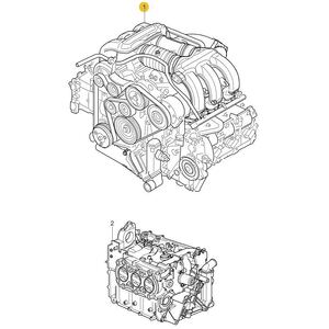Porsche 986 Boxster S Long Block Engine Motor 3.2L M96/21