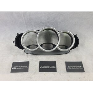 Porsche 986 Boxster Boxster S Instrument Cluster Gauge Trim Rings In Silver