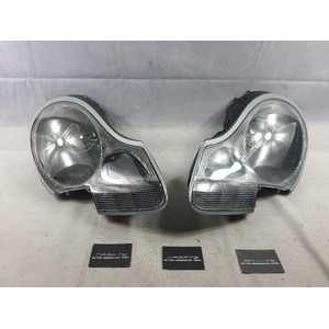 Porsche 986 Boxster Clear Headlight Head Lights Set Pair Halogen