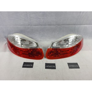 Porsche 986 Boxster Clear Depo Rear Tail Light Set Pair