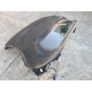 Porsche 987 987.2 Convertible Roof Cover Including Frame In Black