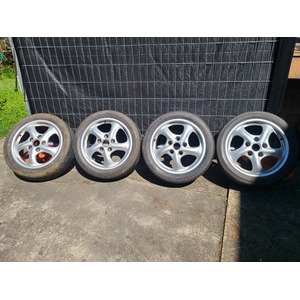 Porsche 996 986 Carrera 17" Wheels Rims With Tyres