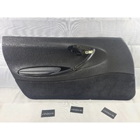 Porsche 986 Boxster LHS Left Side Door Trim Door Panel Black