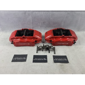 Porsche 996 986 997 Carrera Boxster S Front Brake Calipers Caliper Front Set Red