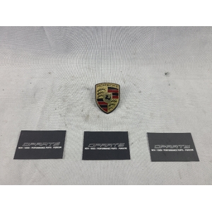 Porsche Badge Front Hood Crest 997 987 981 991 Carrera Boxster Cayman Macan GT3