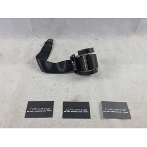 Porsche 996 997 Rear Left LHS Seat Belt Black Carrera Turbo