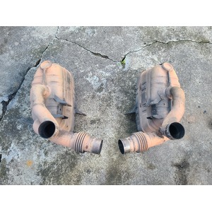 Porsche 997 997-1 997.1 Carrera Exhaust Muffler Pair
