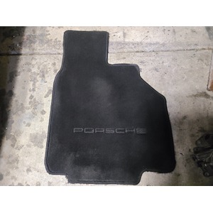 Porsche 996 986 Carrera Boxster C4S Turbo GT3 Driver Floor Mat Black Right Side