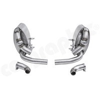 Cargraphic T??V Sound Version Exhaust Mufflers for 997 Carrera 2 / 4 / Targa - 3.6L