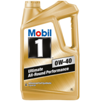 Mobil 1 Engine Oil - 0W-40 - 5L - A40 Porsche Approved