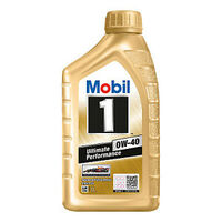 Mobil 1 Engine Oil - 0W-40 - 1L - A40 Porsche Approved