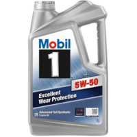 Mobil 1 Engine Oil - 5W-50 - 5L - A40 Porsche Approved