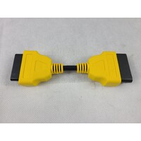 OBDII Extension + OBDII Tool Protection - Male to Female - 16pin - 10cm