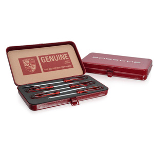 Porsche Classic Screwdriver Tool Kit Set of 5 With Case