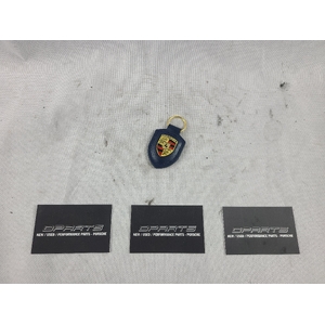 Porsche Crest Key Ring In BLUE For 911 Boxster Cayman Cayenne Macan Panamera Taycan