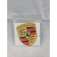Porsche Genuine Fabric Emblem Porsche Crest