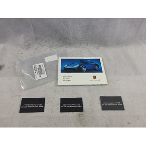 Porsche 996 Carrera 1998-2001 Owners Manual Owners Handbook