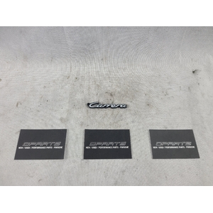 Porsche Carrera Keyring Carrera GTS Black + White 996 997 991 992