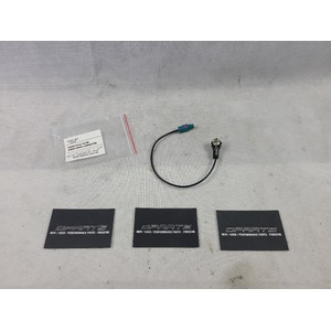 Porsche 998 986 997 987 Car Radio/Stereo Antenna Adaptor FAKRA Z Plug To ISO Male Aerial Connector